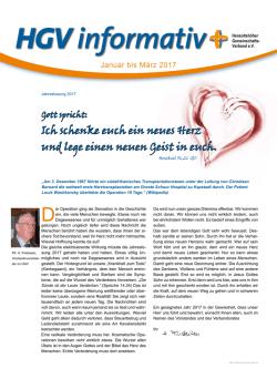 Ich schenke euch ein neues Herz und lege einen neuen Geist in euch.