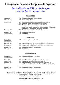 Die Termine f&uuml;r die aktuelle Woche finden Sie hier (PDF 143 KB)