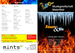 Falknis-Netz - Musikgesellschaft Maienfeld
