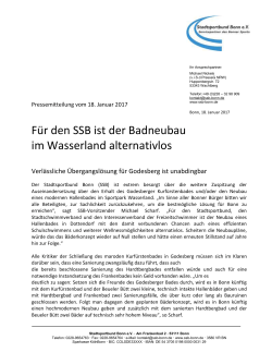 Pressemitteilung Stadtsportbund 18.01.2017