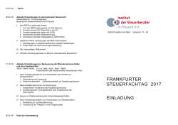 frankfurter steuerfachtag 2017 einladung