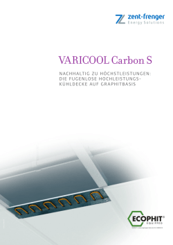 Zent Frenger Energy Solutions VARICOOL Carbon S