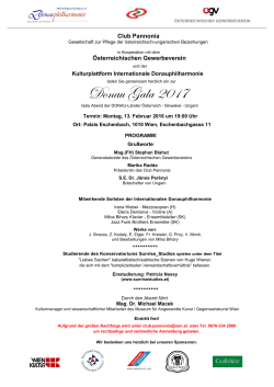 Donau Gala 2017