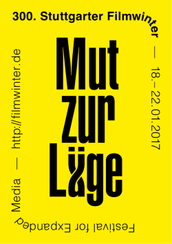 300. Stuttgarter Filmwinter