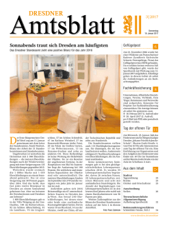 Dresdner Amtsblatt