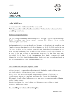 Infobrief Januar 2017