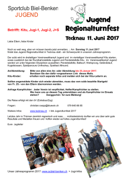 jugend - Sportclub Biel