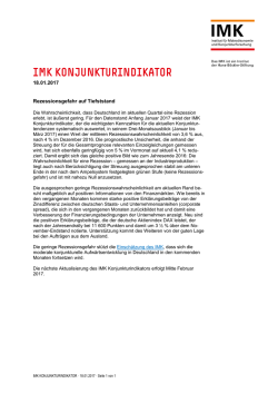 IMK KONJUNKTURINDIKATOR