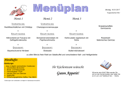 Mensa-Speiseplan - Universitätsbibliothek der HSU Hamburg