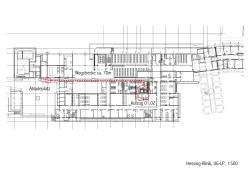 Hessing-Klinik, UG-LP, 1:500 Wegstrecke ca. 70m