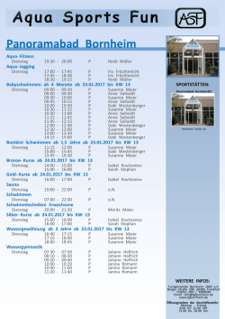 Hallen Flyer  - Turngemeinde Bornheim
