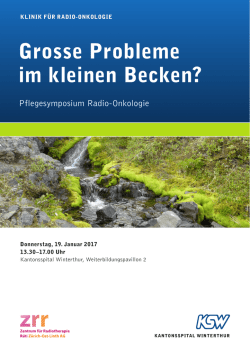 Grosse Probleme im kleinen Becken?