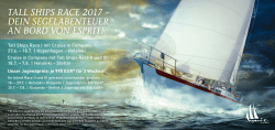 tall ships race 2017 – dein segelabenteuer an