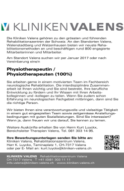 Physiotherapeutin / Physiotherapeuten (100%)