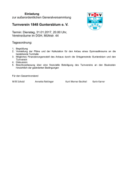 Turnverein 1848 Guntersblum e. V.