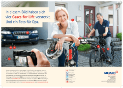 In diesem Bild haben sich vier Gases for Life versteckt. Und