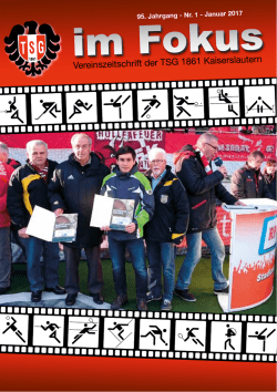 Vereinszeitschrift der TSG 1861 Kaiserslautern