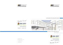 Besuchen Sie uns - AKOTHERM Aluminium Profilsysteme