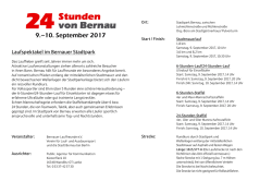 9.– 10. September 2017 - Die 24 Stunden von Bernau