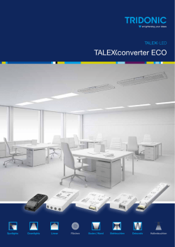 Leaflet TALEXXconverter ECO