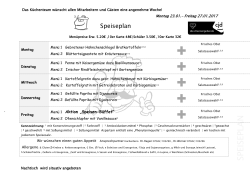 speiseplan - CJD Kaltenstein