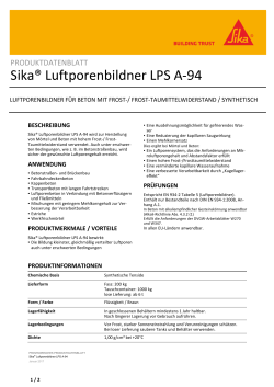 Sika Luftporenbildner LPS A-94