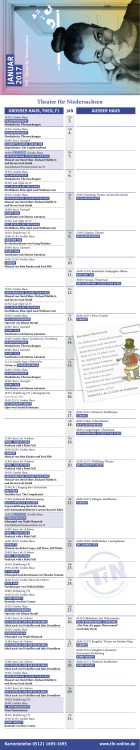 Jan. 2017 - Theater f&uuml;r Niedersachsen