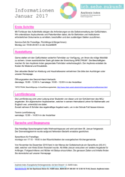 Informationen Januar 2017