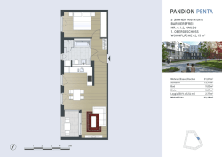 2-Zimmer-Wohnung Barrierefrei nr. 6.1.2, haus 6 1. oBergeschoss