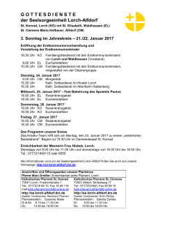 Gottesdienste als PDF