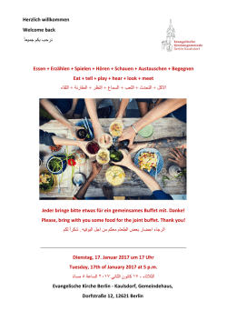 Herzlich willkommen Welcome back نرحب بكم جميعاً Essen +