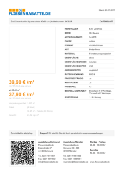 Datenblatt herunterladen - PDF