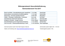 Seminar&uuml;bersicht Tirol als PDF-Datei herunterladen