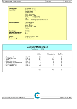 Wettkampf 1