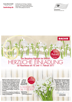 herzliche einladung