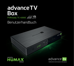 advanceTV Box - Tele Columbus
