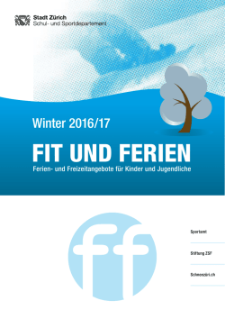 Fit und Ferien Winter
