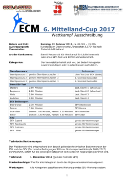 6. Mittelland-Cup 2017