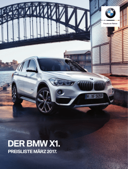 Preisliste (PDF, www.bmw.de)