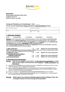 Erstattung von Zuzahlungen