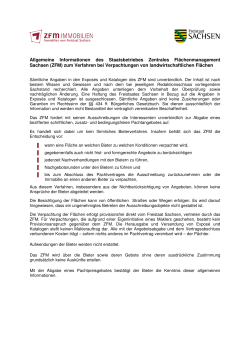 PDF Allgemeine Informationen - Staatsbetrieb Sächsisches