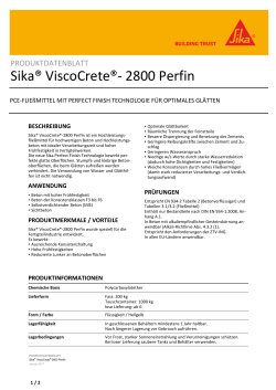 Sika ViscoCrete-2800 Perfin