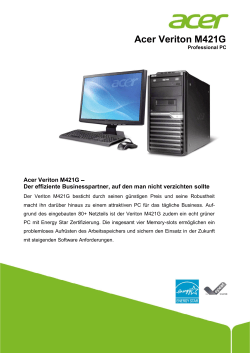 Acer Veriton M421G - bb-net