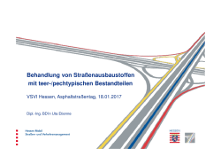 Ing. Uta Etienne, Hessen Mobil- Stra&szlig;en