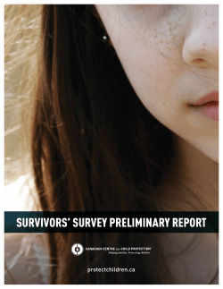 survivors` survey preliminary report