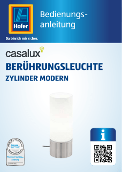 berührungsleuchte