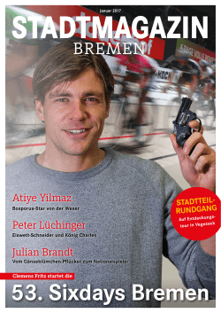 Januar 2017 - Stadtmagazin Bremen