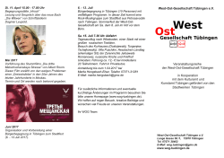 Halbjahresprogramm 2017 - WOG