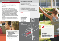 Integrative Gesundheitsf&ouml;rderung