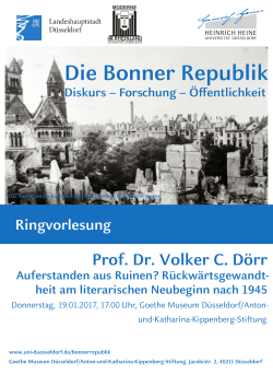 Prof. Dr. Volker C. Dörr